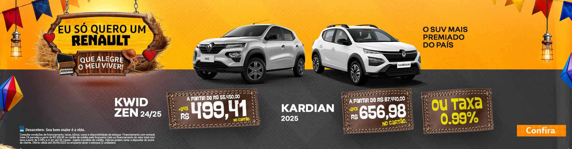 Eu só quero um Renault que alegre o meu viver